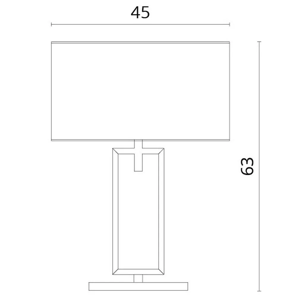 Лампа настольная Divinare PORTA 5933-01 TL-1