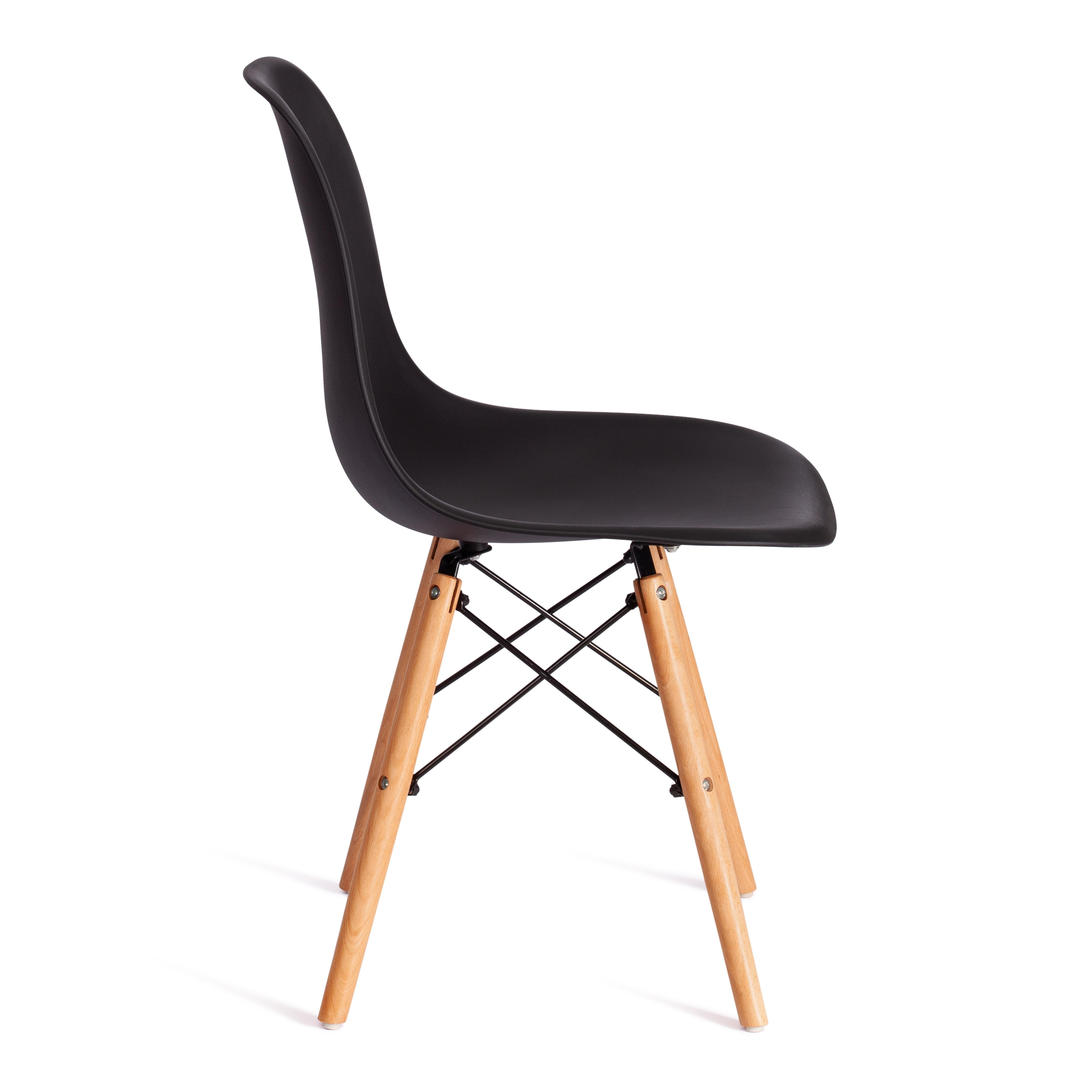 Стул CINDY (EAMES) (mod. 1801) Black (черный)