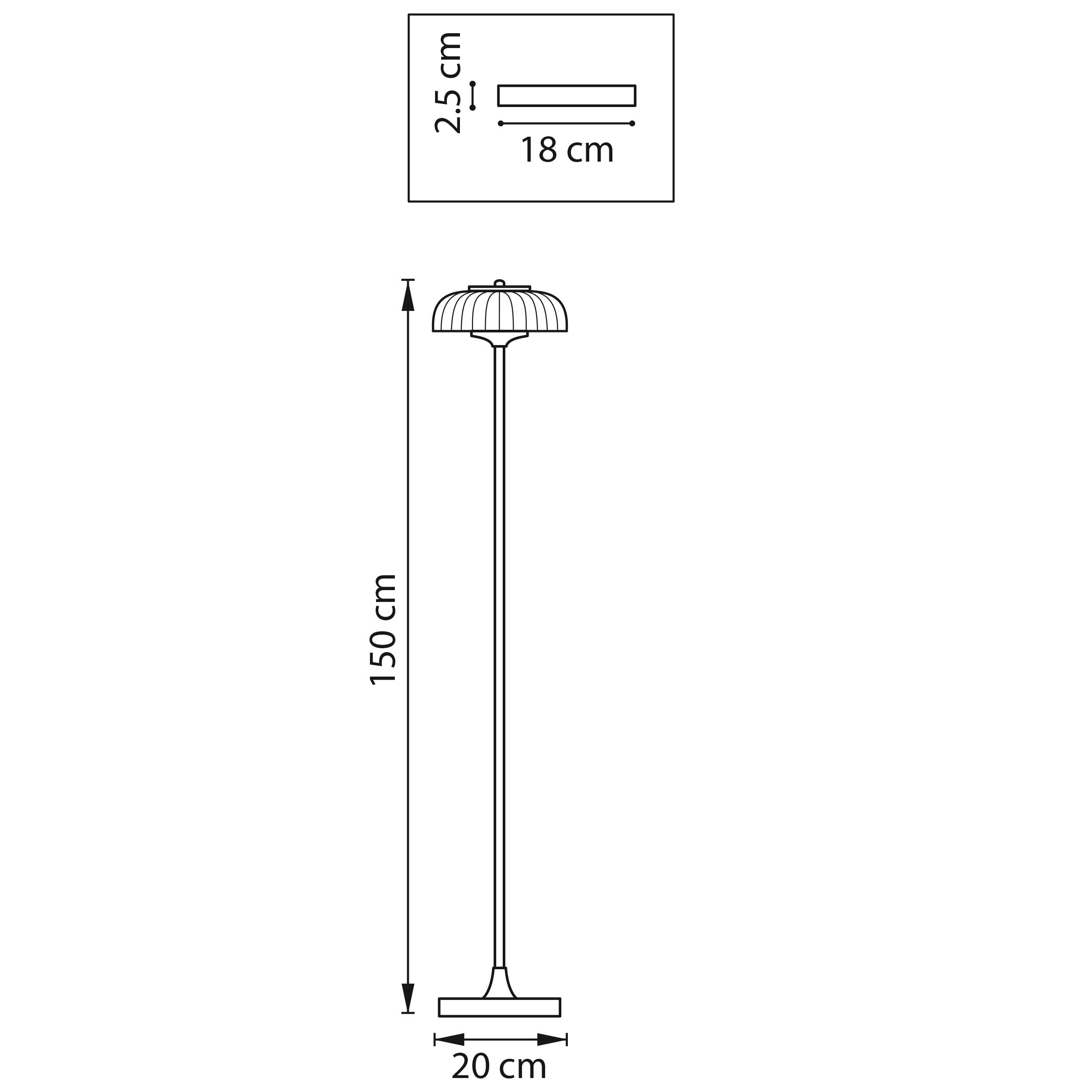 Торшер Lightstar Acrile 738773