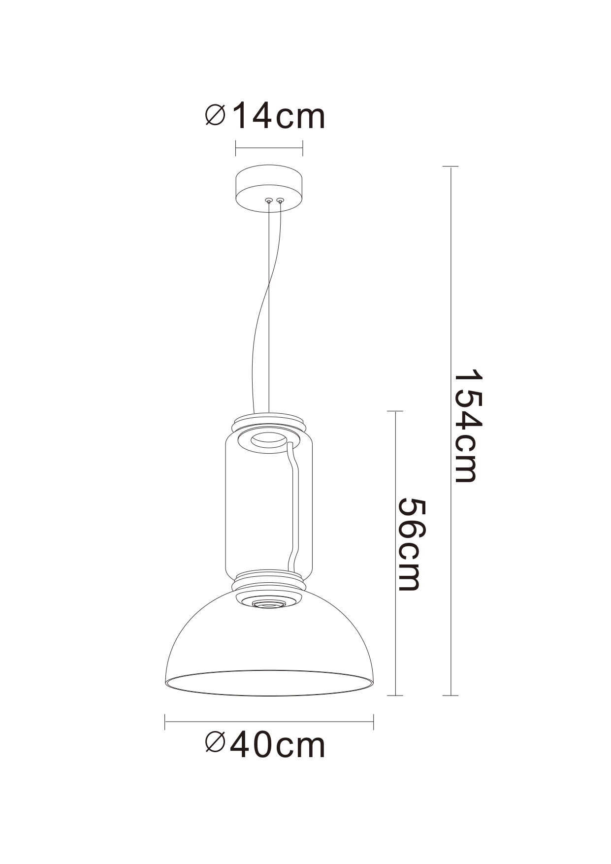 Подвесной светильник Divinare TRUMPET 1242/06 SP-18