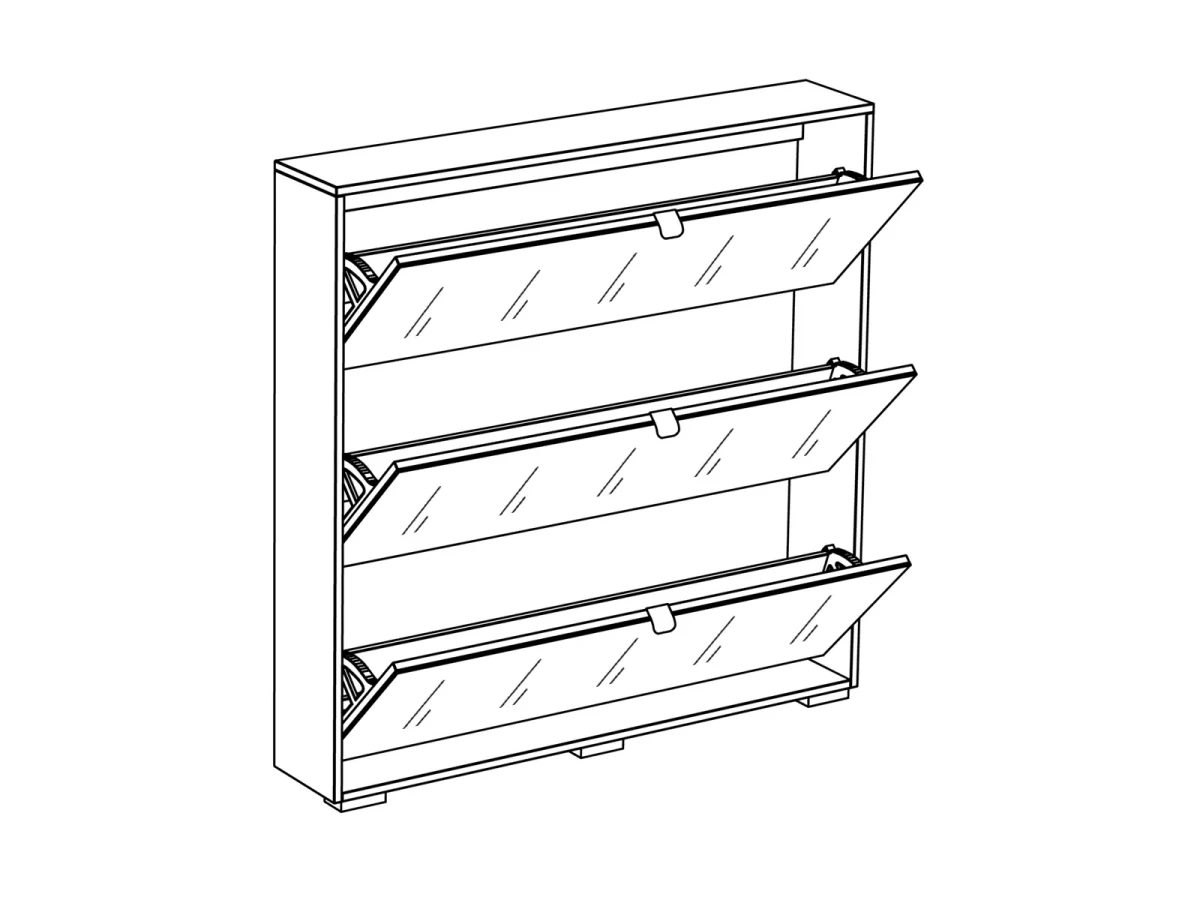 Шкаф для обуви Wide 333815