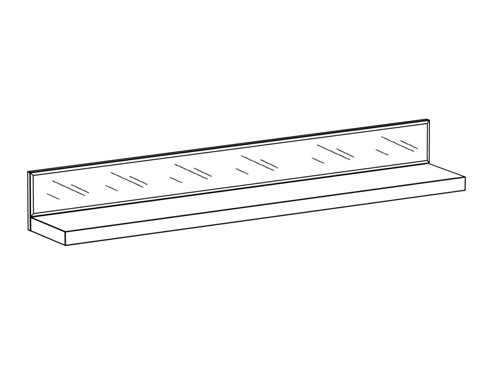 Полка Kristal 331361