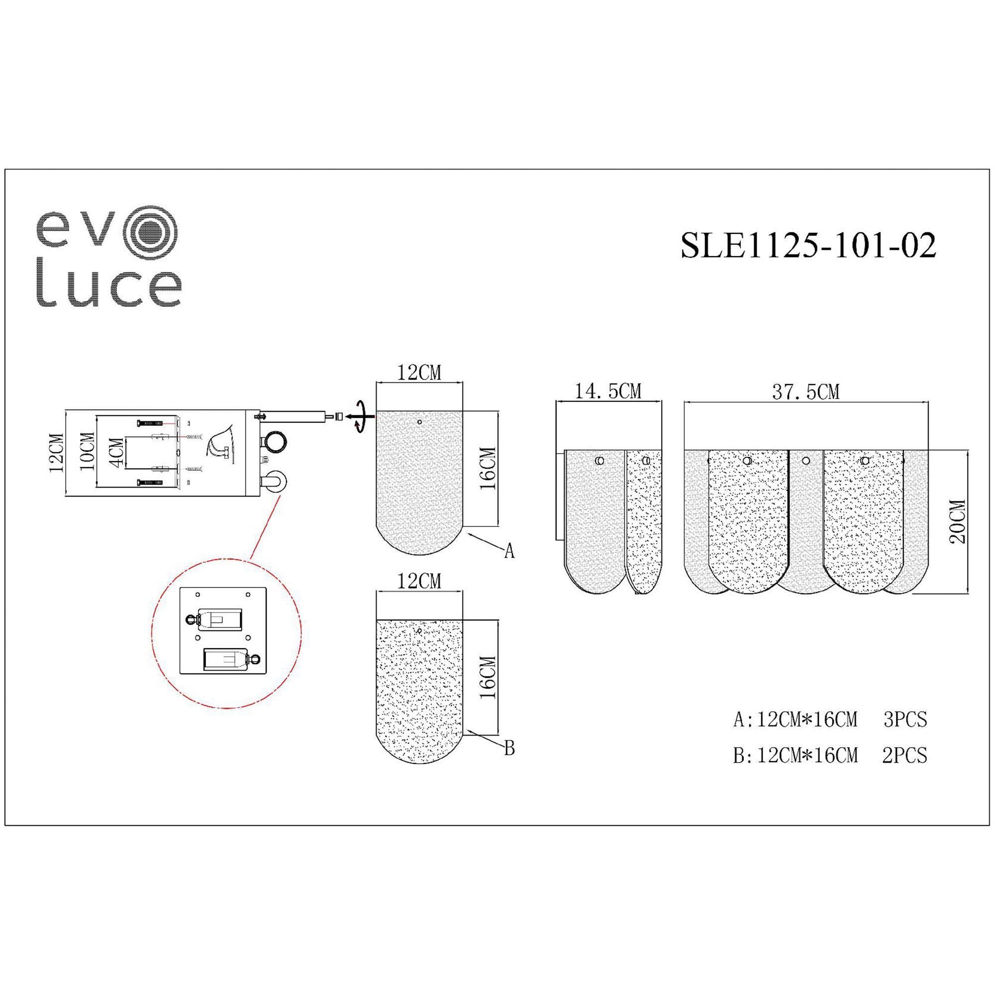 Бра EVOLUCE ERZO SLE1125-101-02