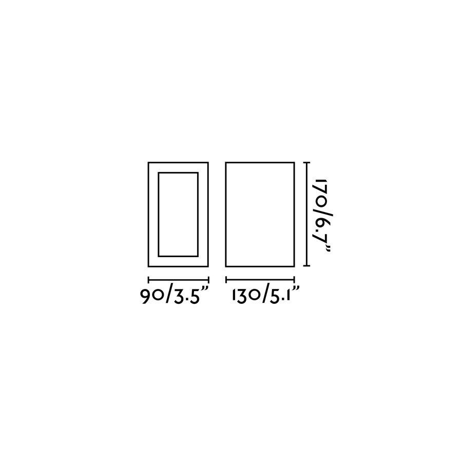 Архитектурный светильник LOG Faro 70264