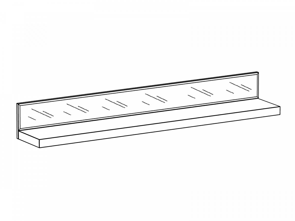 Полка Kristal 331070