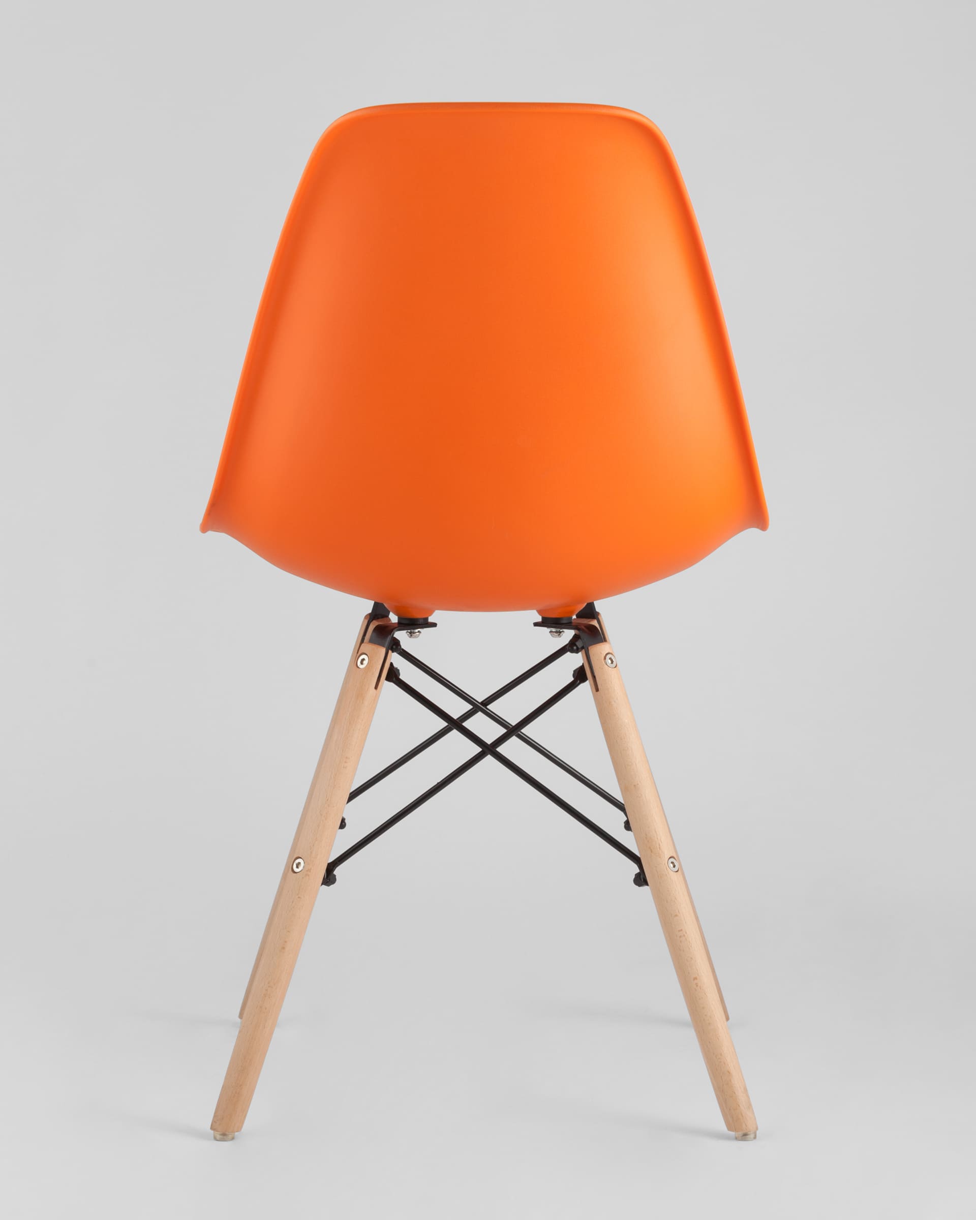 Комплект стульев Eames DSW оранжевый x4 шт