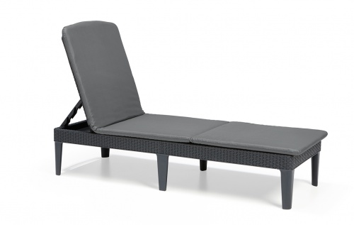 Шезлонг Jaipur Sun lounger (with cushion) Графит