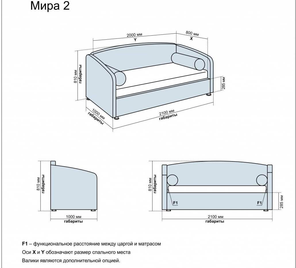 Интерьерная детская кровать МИРА 2 80х200