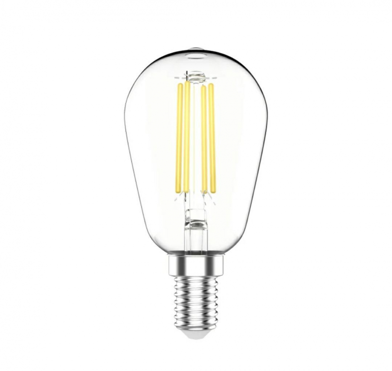 Лампа Gauss Basic Filament ST45 4,5W 470lm 2700К Е14 LED 1/10/50