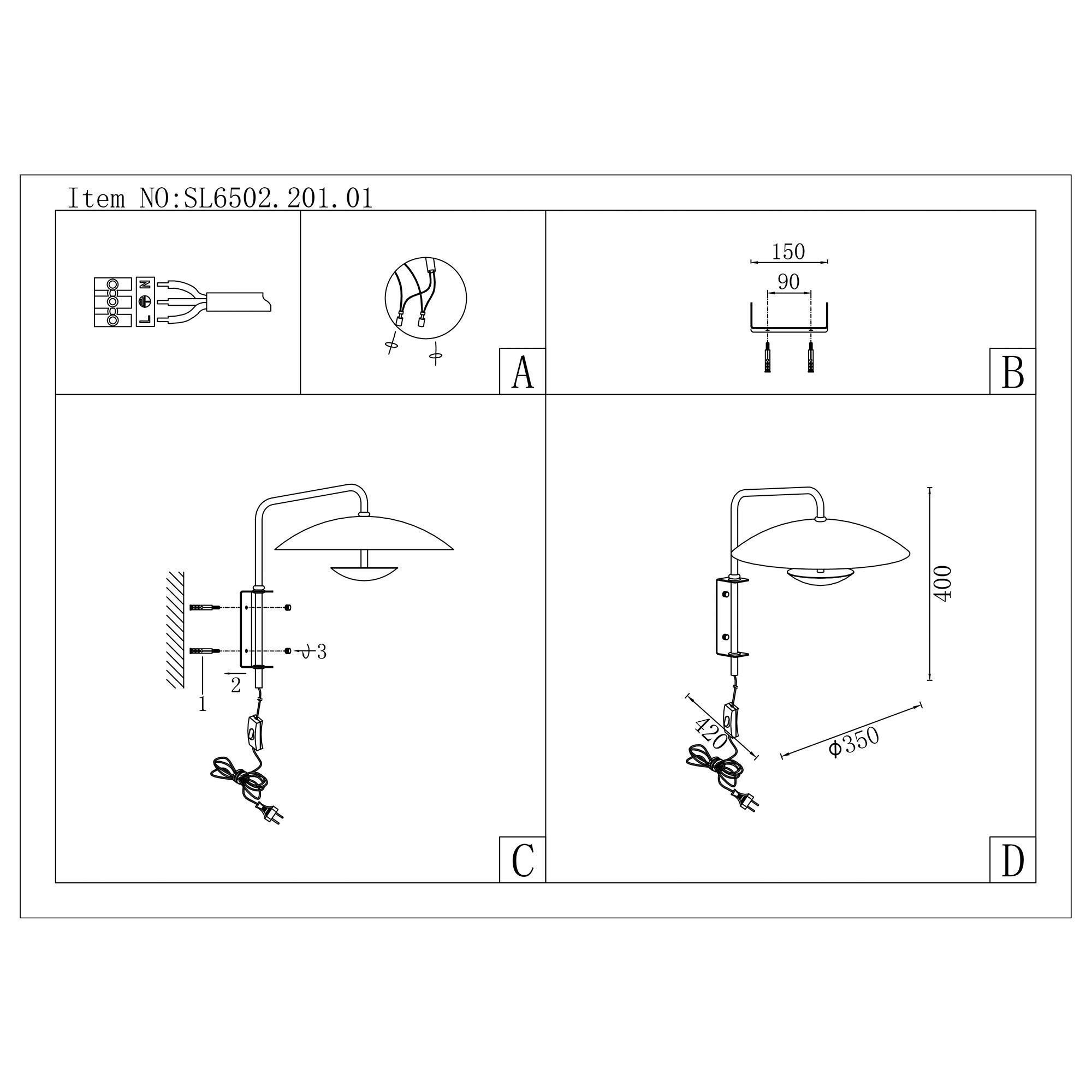 Бра ST LUCE ARMONICO SL6502.201.01