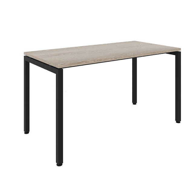Стол офисный MULTI-OFFICE СТИЛ (Steel) 140х70х76 дуб светлый / антрацит
