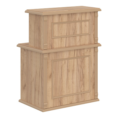 Стойка ресепшн Skyland РАУТ (RAUT) RMS 090 Дуб Бофорд