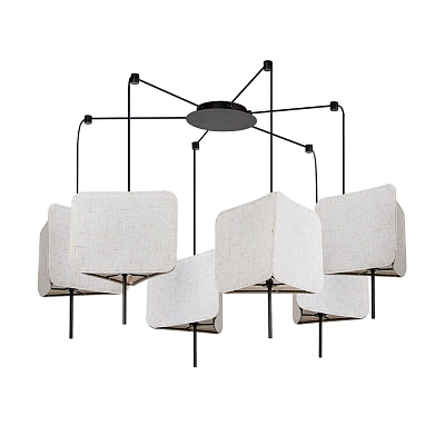 Подвесная люстра ARTE LAMP TRIXIE A7084SP-6BK
