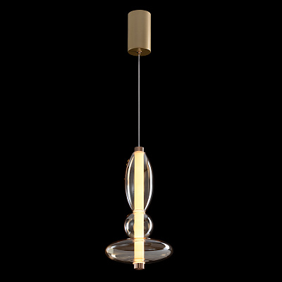 Подвесной светильник Crystal Lux QUASAR SP10W LED AMBER
