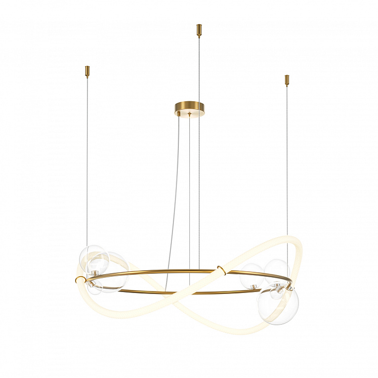 Подвесная люстра Maytoni Oasis / Оазис MOD289PL-L53BS3K