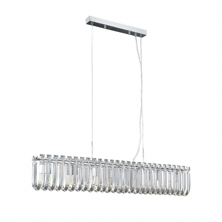 Подвесная люстра Arte Lamp MAYOTTE хром, прозрачный A1071SP-7CC