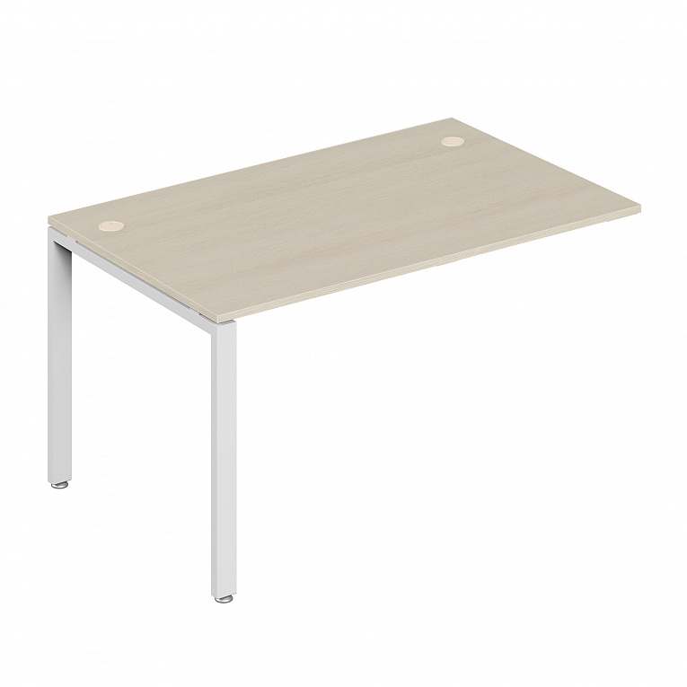 Удлинитель стола 140 Pointex Тренд металл (Trend metal) TDM32212584 дуб феррара / белый