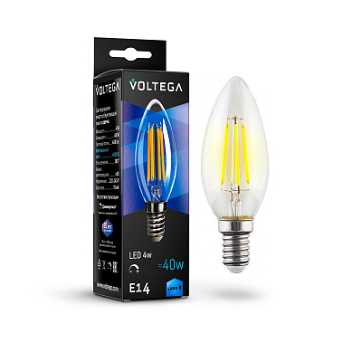 Лампочка Voltega Candle dim 5W 8461