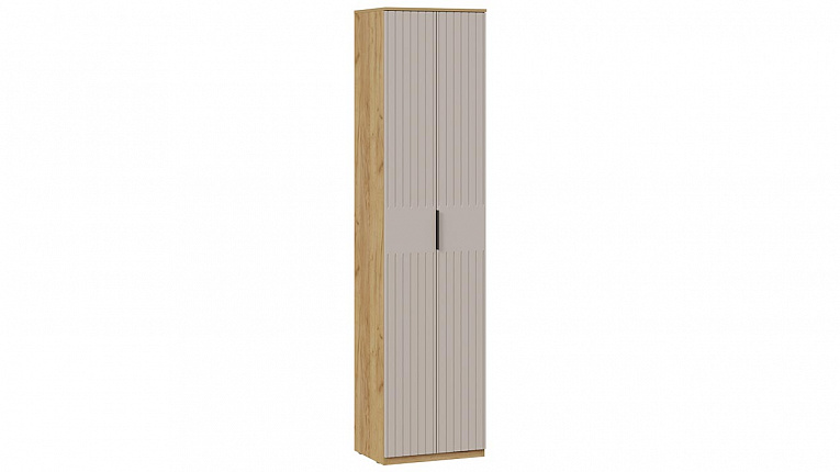 Шкаф для одежды Хилтон Трия Исп. 2 Дуб Крафт золотой / Мокко матовый 303.001.000