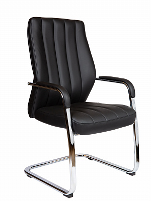 Конференц кресло NORDEN Мадрид CF / Madrid CF экокожа черный L340LCA-CF-Black