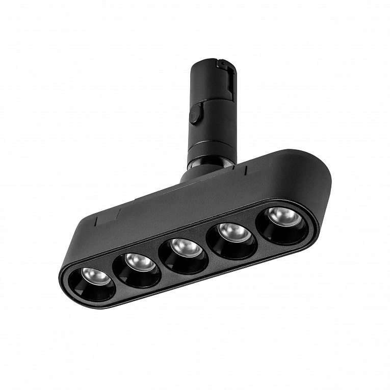 Светильник трековый 48V 5W 3000K 24° черный Lightstar DUE 267437