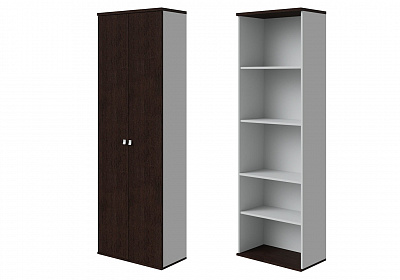 Шкаф закрытый Pointex Свифт (Swift) SWF27450301 венге