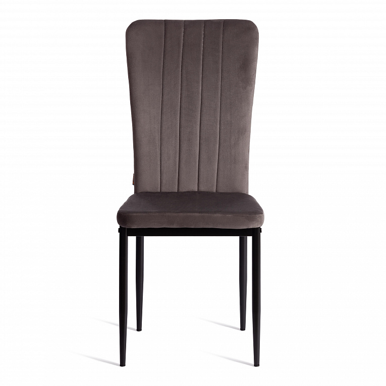 Стул VERTER / ВЕРТЕР (mod. BC577-DC) Dark grey (темно-серый) HLR24 / черный