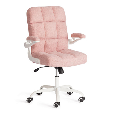 Кресло для персонала Lugano / Лугано Wh Розовый
